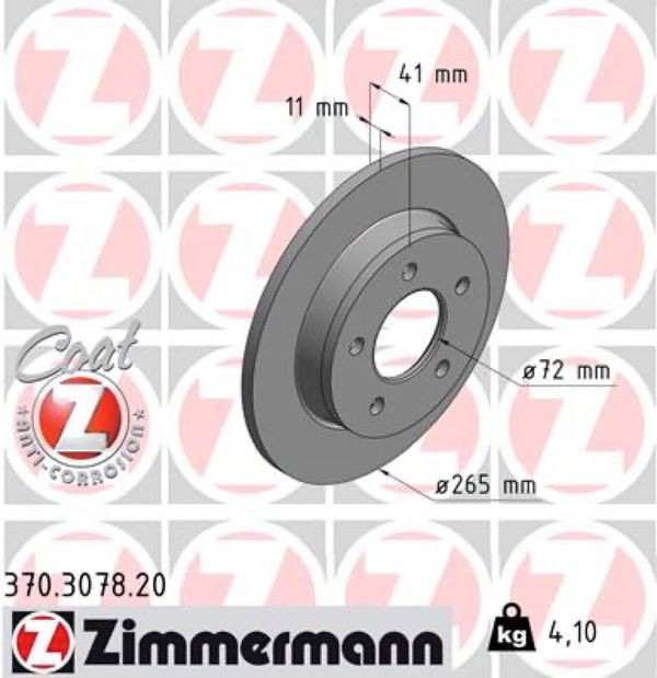 Zimmermann Δισκόπλακα - 370.3078.20