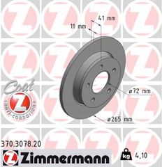 Zimmermann Δισκόπλακα - 370.3078.20