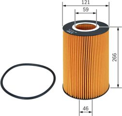 Bosch Φίλτρο Λαδιού - F 026 407 042