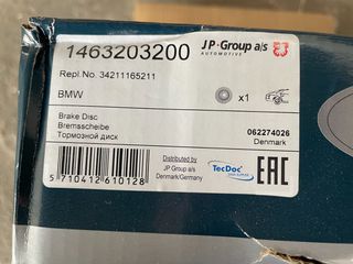 JP GROUP Δισκόπλακες  πίσω άξονα για BMW E46-thumb-2