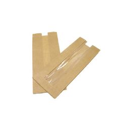 Χαρτινη Σακουλα Κραφτ Με Παραθυρο 9x21cm - (10kg)