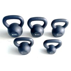 Kettlebell 4kg Black Mat Optimum-thumb-2
