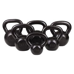 Kettlebell 4kg Black Mat Optimum-thumb-1