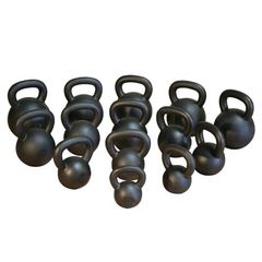 Kettlebell 16kg Black Mat Optimum-thumb-1