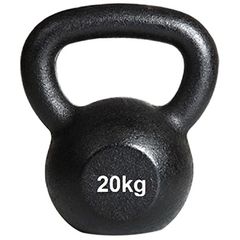 Kettlebell 20kg Black Mat Optimum-thumb-4