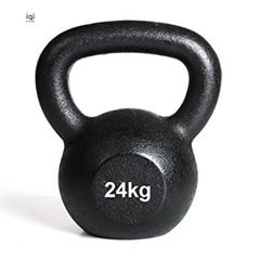 Kettlebell 24kg Black Mat Optimum-thumb-4