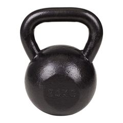 Kettlebell 24kg Black Mat Optimum-thumb-2