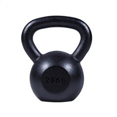 Kettlebell 28kg Black Mat Optimum