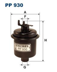 ΦΙΛΤΡΟ ΚΑΥΣΙΜΟΥ FILTRON  PP930 25176324 16010S01A30 16010S01A31 16010S01A32 16010ST5931 16010ST5932 16010ST5933 16010ST5E01 16010ST5E02