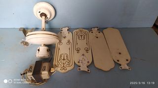 ανεμιστήρας οροφής,4 πτερυγίων,120 VAC,0,65 A,με διάμετρο 90 εκμ