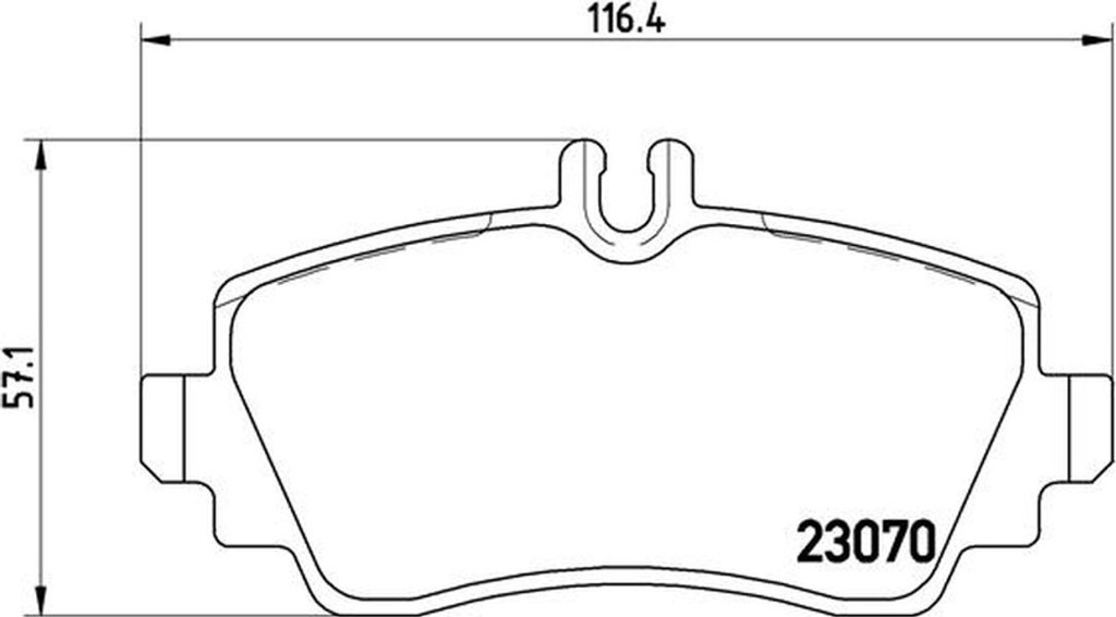 Brembo Σετ τακάκια, Δισκόφρενα - P 50 036