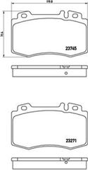 Brembo Σετ τακάκια, Δισκόφρενα - P 50 053