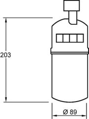 Mahle Αφυγραντήρας, σύστ. Κλιματισμού - Ad 275 000S