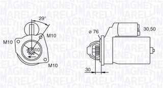 Magneti Marelli Μίζα - 063280010010