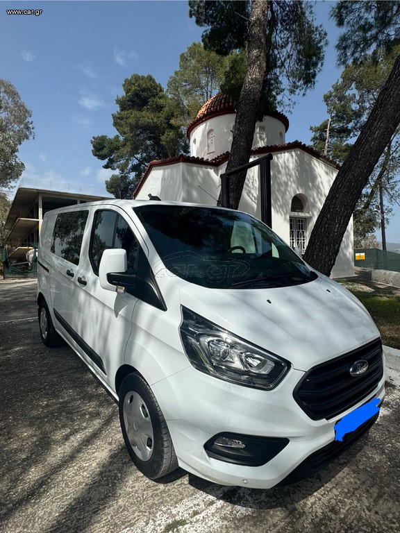 Ford Transit Custom 2020 AUTOMATIC  L1H1  171hp Εργαλειοθήκη 3 Θέσεις CAMERA NAVI