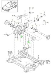 Μπροστινό διαφορικό ανακατασκευής Porsche Cayenne Turbo 958.1-thumb-1