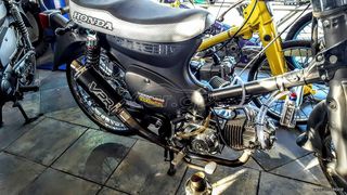 exatmisi VPR RACING  HIGH UP  32-50 ROUND OPEN konti mavri  gia c50 glx dax chaly astrea supra  z50j Z50R monkey Gorilla skyteam Jincheng  MODIFYING GARAGE "since1993" TAKEGAWAGR - 4miniracingparts,gr