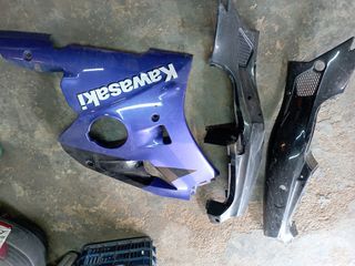 Fairing αριστερό ZXR400 και καπάκια αριστερα-δεξια