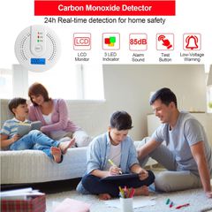 Ανιχνευτής Καπνού - Carbon Monoxide Smoke Detector ‎‎WJ-CO605 ( Κωδ.1-PER0056 )-thumb-4
