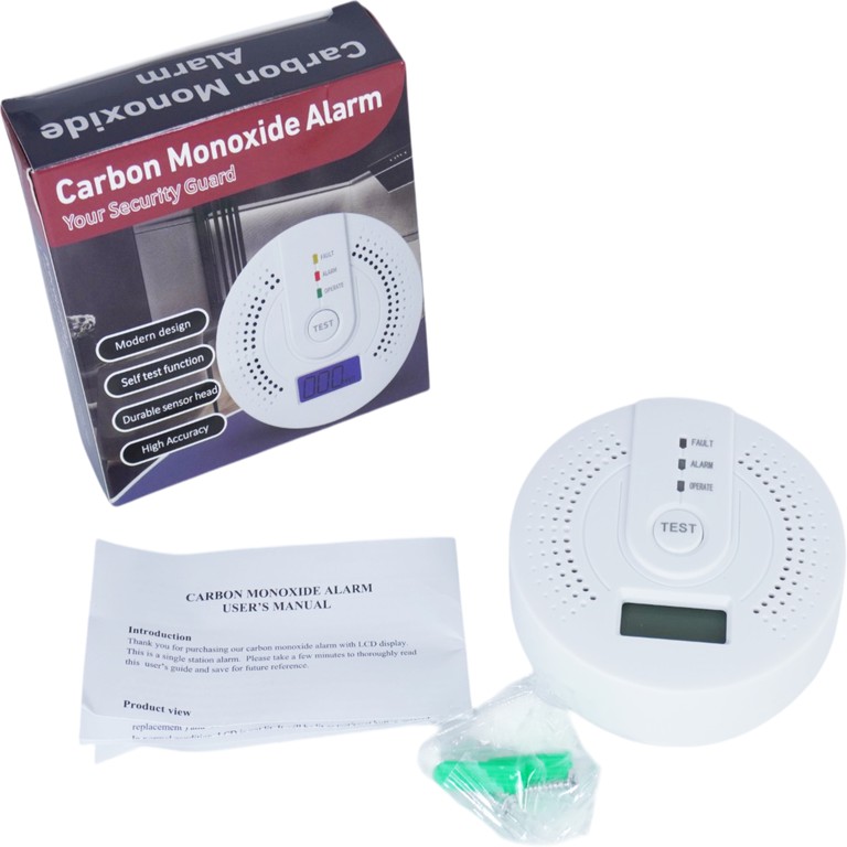 Ανιχνευτής Καπνού - Carbon Monoxide Smoke Detector ‎‎WJ-CO605 ( Κωδ.1-PER0056 )