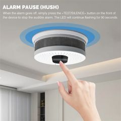 Ανιχνευτής Καπνού - Carbon Monoxide Smoke Detector S12_2 ( Κωδ.1-PER0058 )-thumb-7