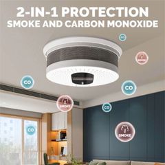 Ανιχνευτής Καπνού - Carbon Monoxide Smoke Detector S12_2 ( Κωδ.1-PER0058 )-thumb-2