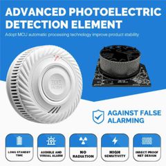 Ανιχνευτής Καπνού - Carbon Monoxide Smoke Detector S100B-CR ( Κωδ.1-PER0059 )-thumb-2