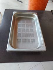 Σουρωτηρια inox με καπακι