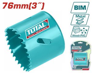 TOTAL ΠΟΤΗΡΟΤΡΥΠΑΝΟ ΜΕΤΑΛΛΟΥ 76mm (TAC410761)