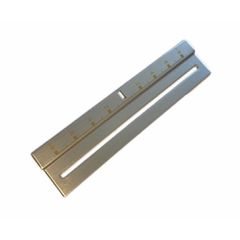 TECHNICS Pitch Indication Board for Technics SL-1200 / 1210 Silver With Gold Lettering (Reproduction) - Technics