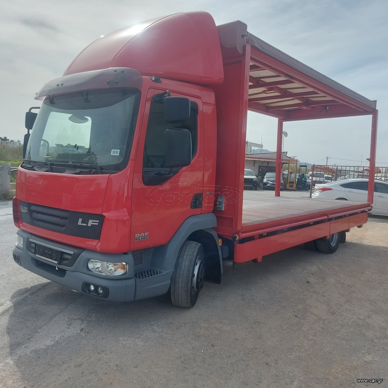 Καρότσα Κουρτίνα DAF 2010 LF45.220 ΗΛΕΚΤΡΙΚΗ ΚΟΥΡΤΙΝΑ  ΜΕ ΗΛΕΚΤΡΙΚΑ ΣΚΑΛΟΠΑΤΙΑ