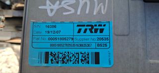 FIAT IDEA ΗΛΕΚΤΡΙΚΗ ΚΟΛΩΝΑ ΤΙΜΟΝΙΟΥ 00051805279 51805279 TRW 20535 16386 50410276 B525-thumb-1