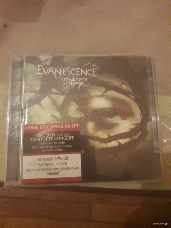 EVANESCENSE LIVE ΑΛΜPUM CD+DVD