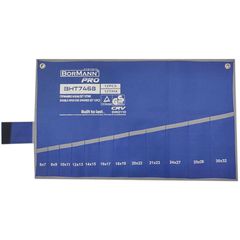 BORMANN Pro BHT7468 Γερμανικό Κλειδί Σετ 12τμχ (06x07 ΕΩΣ 30x32), CRV, DIN 3110 (047643)