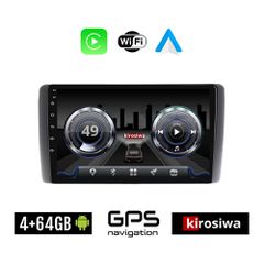 KIROSIWA 4+64GB NISSAN LEAF (2009 - 2017) Android οθόνη αυτοκίνητου 4GB με GPS WI-FI (ηχοσύστημα αφής 9" ιντσών OEM Youtube Playstore MP3 USB Radio Bluetooth Mirrorlink 4x60W Apple Carplay Android Aut