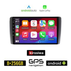 KIROSIWA NISSAN LEAF (2009 - 2017) Android οθόνη αυτοκίνητου 8GB + 256GB με GPS WI-FI (ηχοσύστημα αφής 9" ιντσών OEM Android Auto Apple Carplay Youtube Playstore MP3 USB Radio Bluetooth Mirrorlink εργ