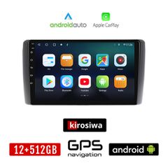 KIROSIWA NISSAN LEAF (2009 - 2017) Android οθόνη αυτοκίνητου 12GB + 512GB με GPS WI-FI (ηχοσύστημα αφής 9" ιντσών OEM Android Auto Apple Carplay Youtube Playstore MP3 USB Radio Bluetooth Mirrorlink ερ