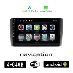 NISSAN LEAF (2009 - 2017) Android οθόνη αυτοκίνητου 4GB + 64GB με GPS WI-FI (ηχοσύστημα αφής 9" ιντσών OEM Android Auto Apple Carplay Youtube Playstore MP3 USB Radio Bluetooth Mirrorlink εργοστασιακή,