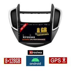KIROSIWA 8GB + 128GB CHEVROLET TRAX (2014 - 2022) Android οθόνη αυτοκίνητου με GPS WI-FI (ηχοσύστημα αφής 9" ιντσών OEM Youtube Playstore MP3 USB Radio Bluetooth Mirrorlink DSP Apple Carplay Android A