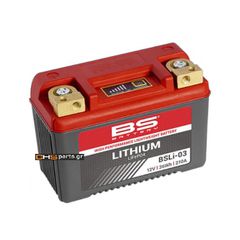 ΜΠΑΤΑΡΙΑ BS BATTERY BSLI-03 ΛΙΘΙΟΥ CCA 210 (YTX7A-YTX9-YT7B-YT9B)