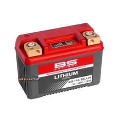 ΜΠΑΤΑΡΙΑ BS BATTERY BSLI-04-06 ΛΙΘΙΟΥ CCA 280 (YTZ10-12-14-YTX12-14-YT12B-YT12A)
