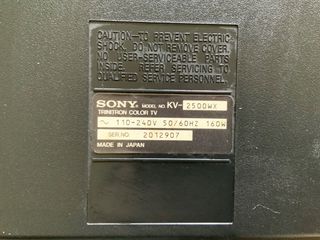 SONY TRINITRON KV-2500WX-thumb-2