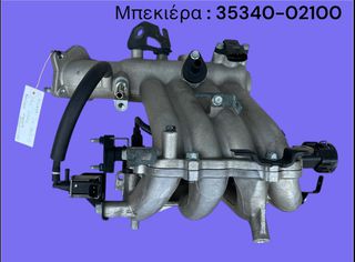 HYUNDAI I10 2007-2012 ΜΕΤΑΧΕΙΡΙΣΜΕΝΑ ΑΝΤΑΛΛΑΚΤΙΚΑ ( Πολλαπλή εισαγωγής αέρα κινητήρα γνήσια μεταχειρισμένη κατάλληλη για αυτοκίνητα με κινητήρες βενζίνης 1.1cc τύπου G4HG )