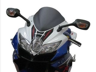 FABBRI Ανεμοθώρακας-Ζελατίνα Double Bubble Smoke SUZUKI GSXR600 / GSXR750 '08-'10 (S078/DS)