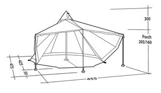 Σκηνή(tipi tent) 8 ατόμων-thumb-3