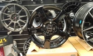 ΠΩΛΟΥΝΤΑΙ ΖΑΝΤΕΣ BORBET 15' 4X100 BLACK POLISHED