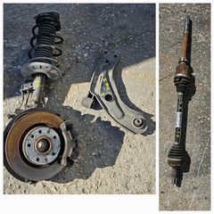PEUGEOT 308 2013-2021(1,2 ΒΕΝΖΙΝΗ-TURBO), ΑΚΡΟ ΚΟΜΠΛΕ ΔΕΞΙ (ΜΕ ΗΜΙΑΞΟΝΙΟ,ΑΜΟΡΤΙΣΕΡ ΚΑΙ ΨΑΛΙΔΙ)