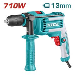 Δράπανος Κρουστικός TOTAL 710W Αυτόματο Τσόκ 13mm Επαγγελματικός ( TG10713662 )