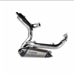 Ducati Akrapovic Complete Titanium Exhaust System + Up Map Ducati Official 96482061AA - StreetFighter V2