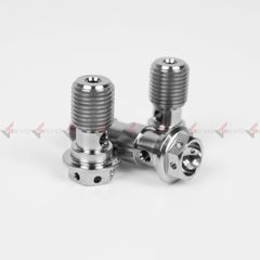 Titanium Brake Lines Banjo Screws - Panigale V4/V2 / StreetFighter V4/V2 / Multistrada V4